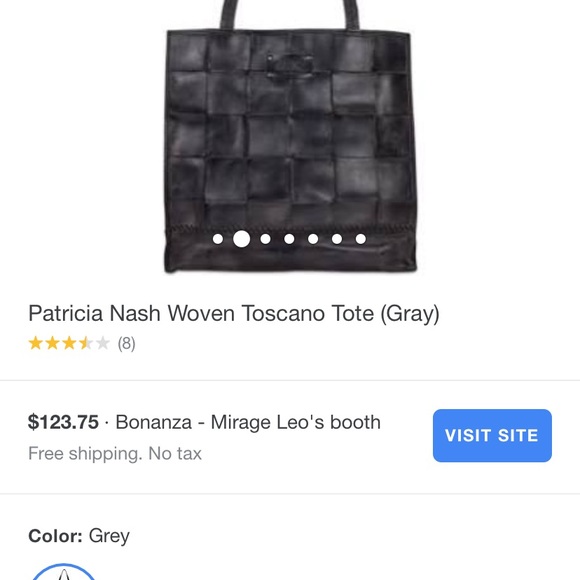 ISO Patricia Nash woven Toscano tote - Picture 2 of 2